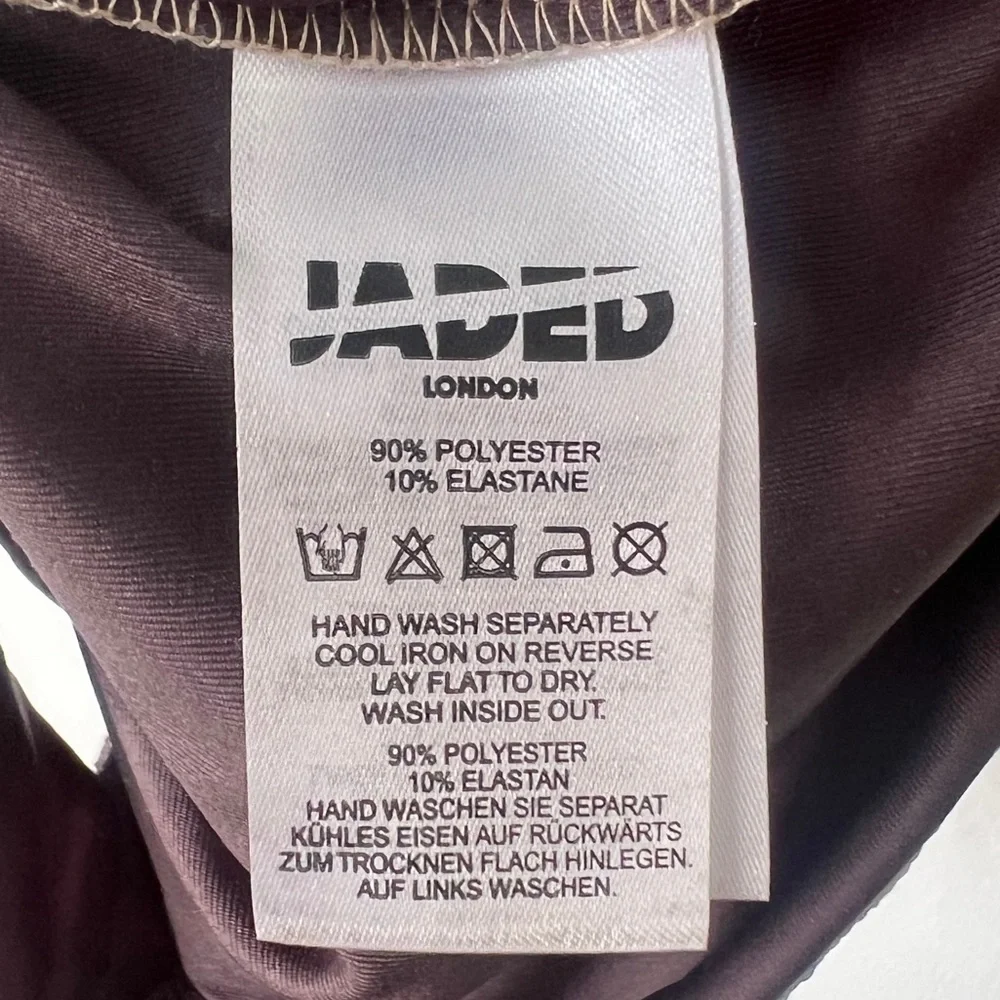 Jaded London Top The Illusive Cutouts Cropped and Cut - Picture 4 of 4